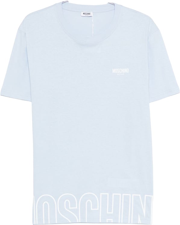 Moschino T-Shirts And Polos Light Blue