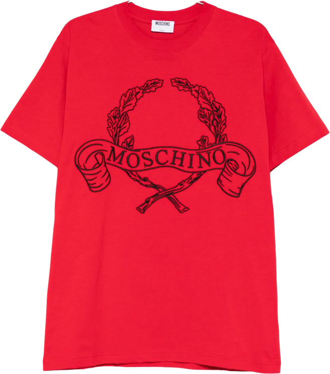 Moschino T-Shirts And Polos Multi Red