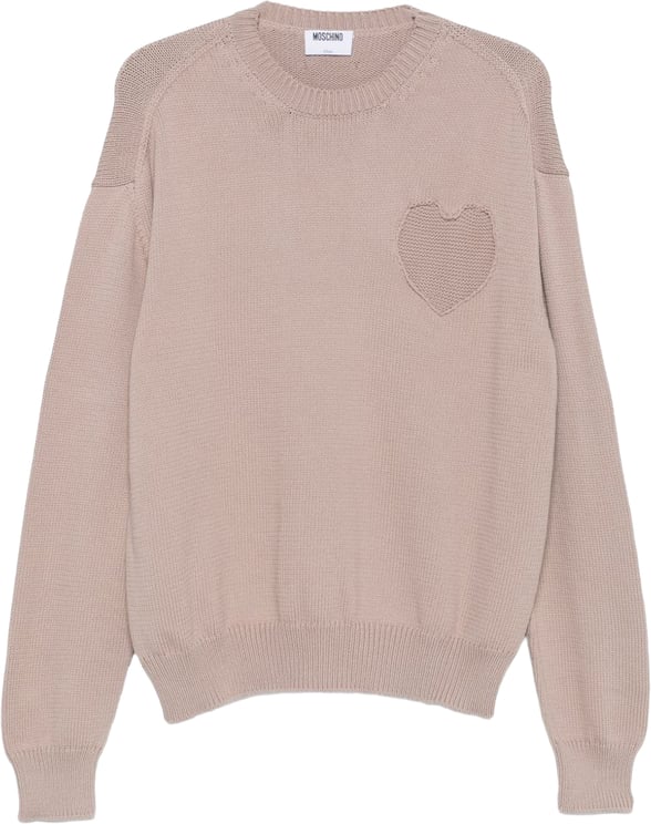 Moschino Sweaters Beige