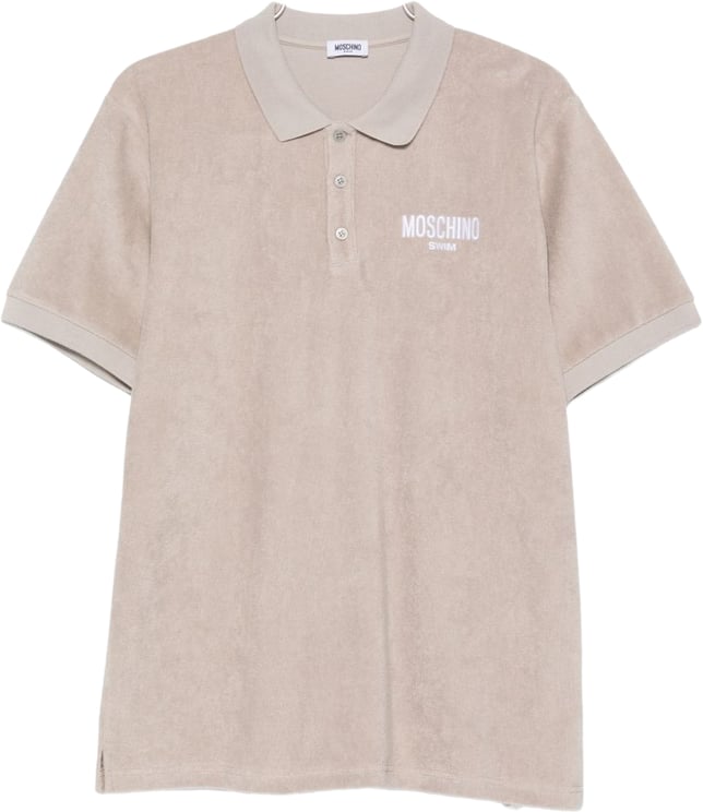 Moschino T-Shirts And Polos Beige