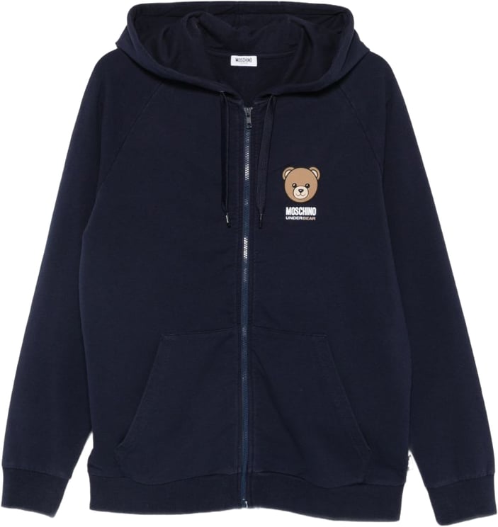 Moschino Sweaters Blue
