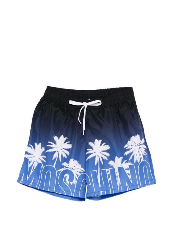 Moschino Silk and Nylon Lightweight Mesh Swimwear