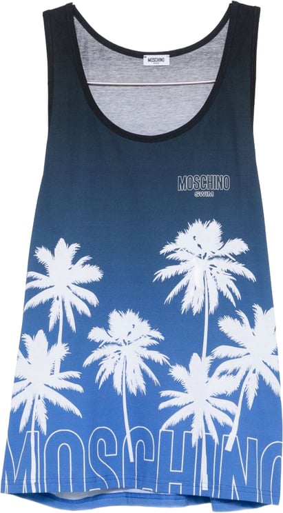 Moschino T-Shirts And Polos Multi Blue
