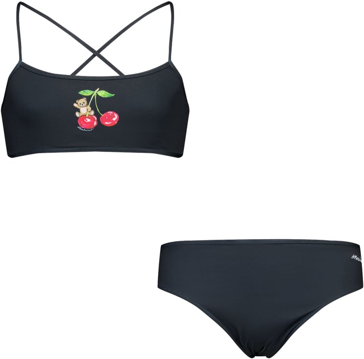 Moschino Moschino Kinder Meisjes Zwemkleding In Zwart