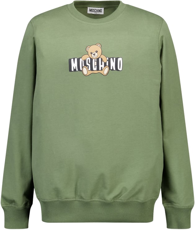 Moschino Moschino Kinder Unisex Trui In Army