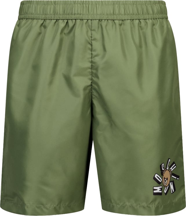 Moschino Moschino Kinder Jongens Zwemkleding In Army