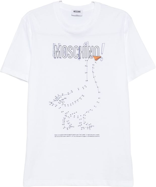 Moschino T-Shirts And Polos Multi White