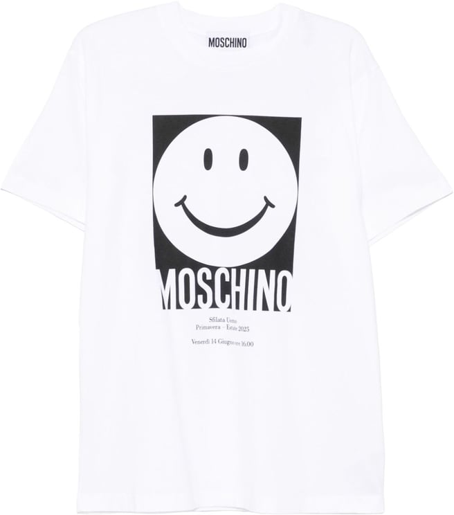 Moschino T-Shirts And Polos White