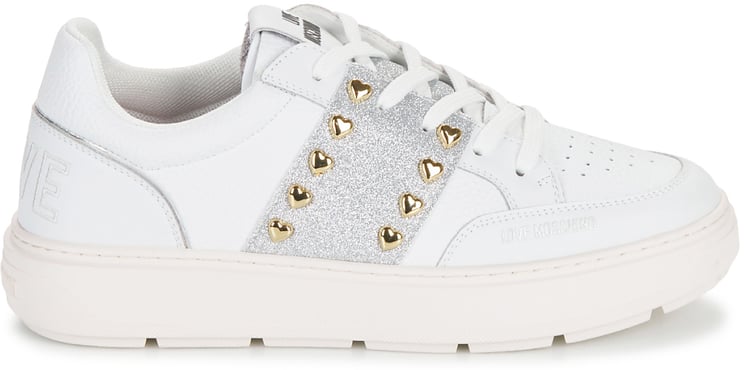 Moschino Bold 40 Studded Sneakers