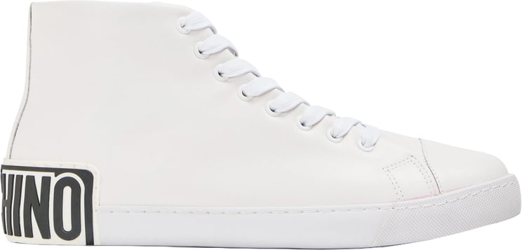 Moschino Vulc 25 Logo Mid-top Sneakers