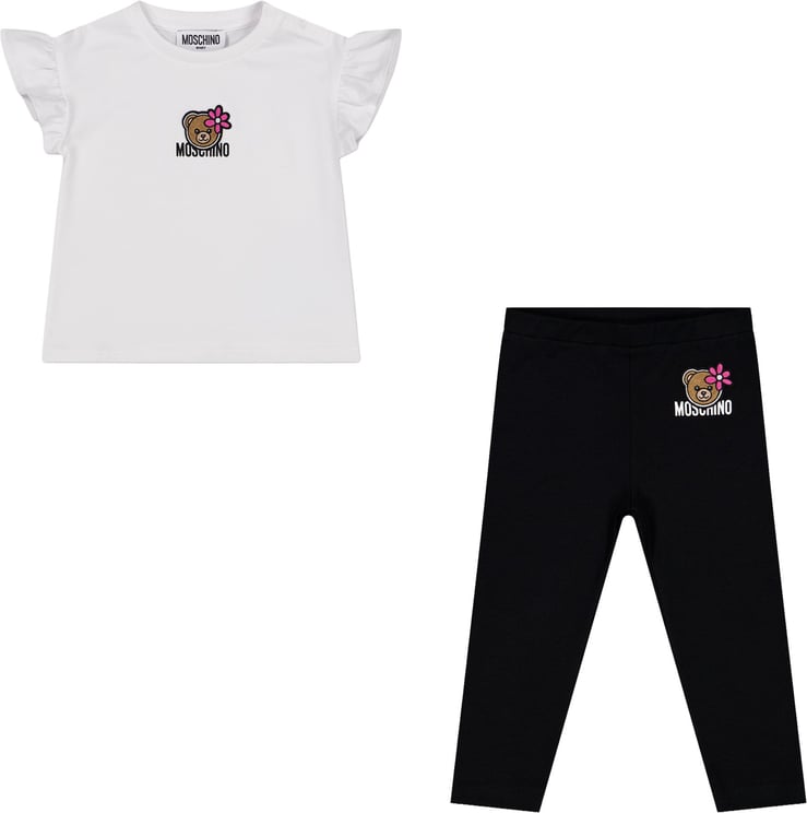 Moschino Moschino Baby Meisjes Setjes in Wit