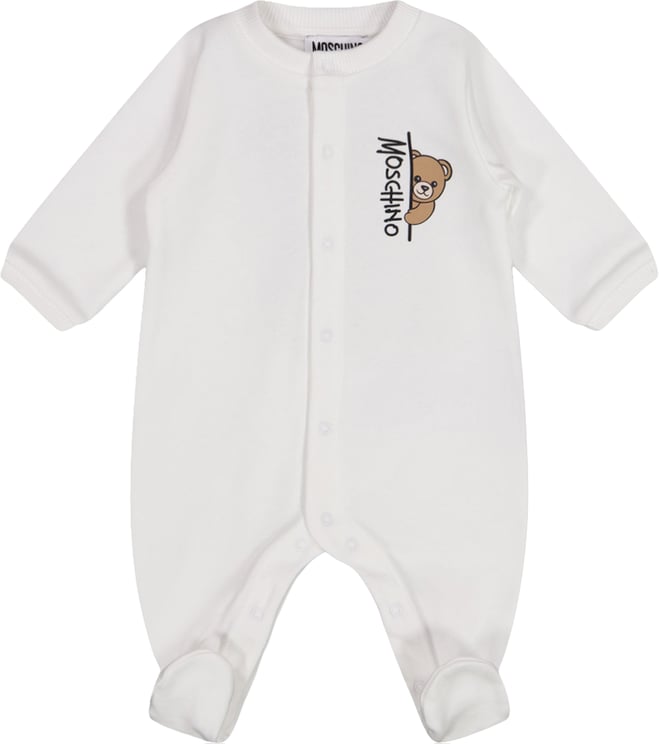 Moschino Moschino Baby Unisex Boxpakje In Wit