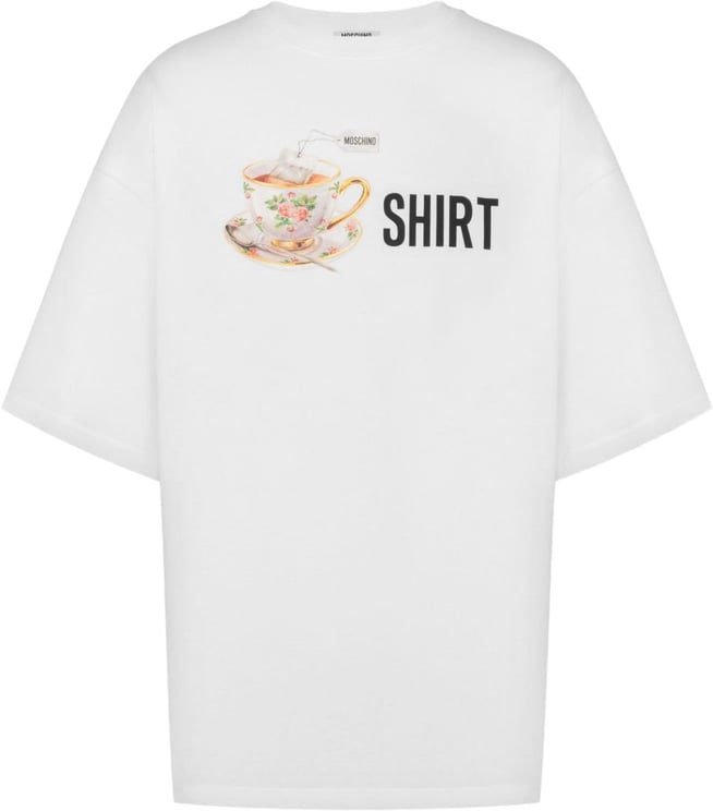 Moschino T-Shirts And Polos Multi White