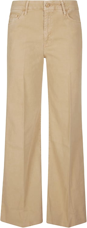 Mother Denim The Roller Fray Jeans Brown