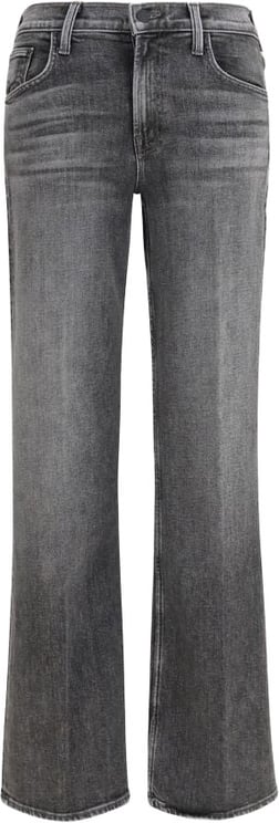 Mother Denim Mother Denim Gray Cotton Bootcut Jeans