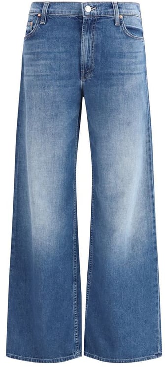 Mother Denim Mother Denim Blue Cotton Flared Jeans