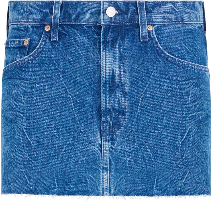 Mother Denim Gonna mini in denim