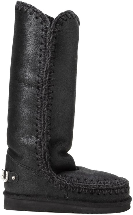 MOU Boots Cracked Black/Grey