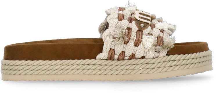 MOU Sandals Beige