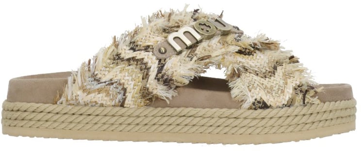 MOU Sandals Beige