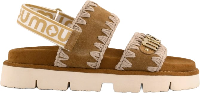 MOU Sandals Cognac