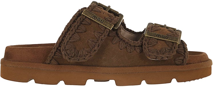 MOU MOU Low bio sandal two buckles al
