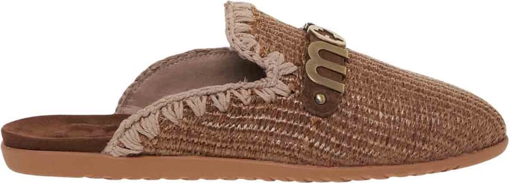 MOU Raffia mules