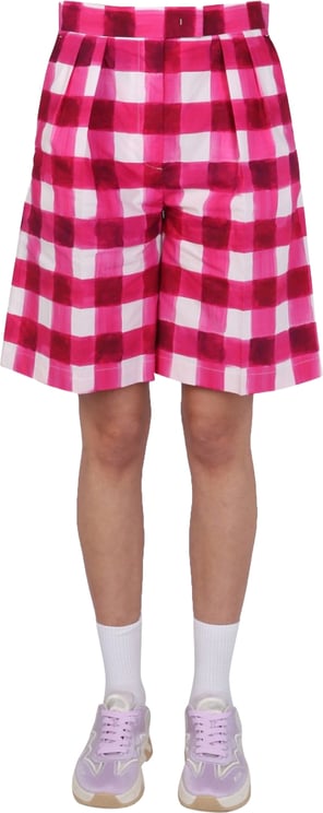 MSGM "Check" Shorts