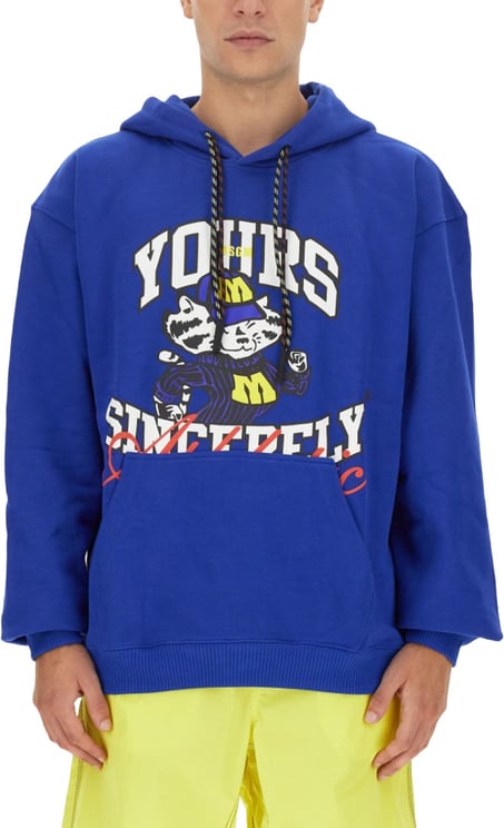 MSGM Graphic Logo Sweatshirt