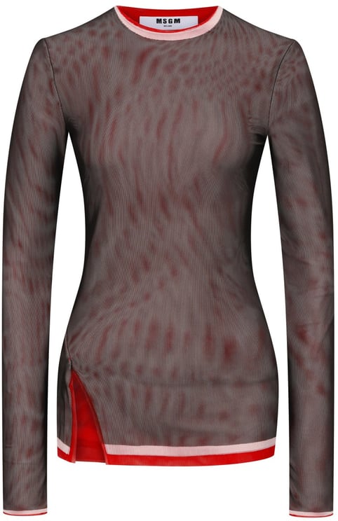 MSGM LONG-SLEEVED TOP
