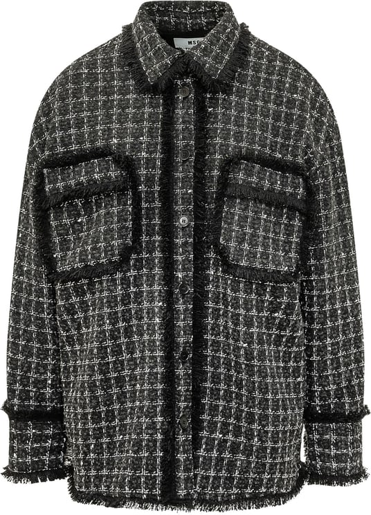 MSGM Camicia con Quattro Tasche Applicate