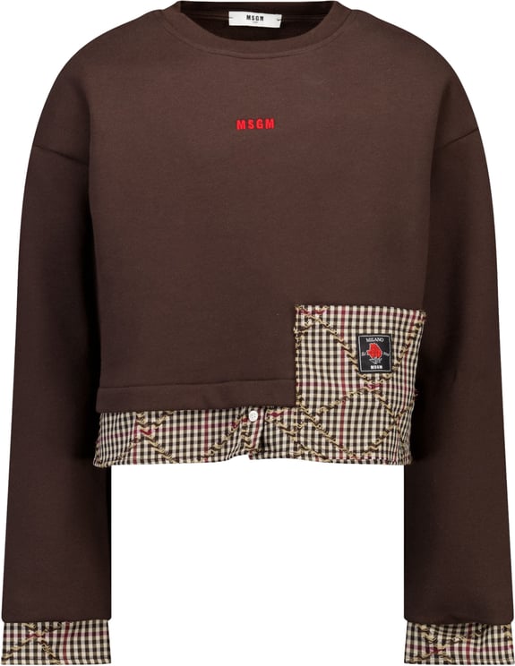 MSGM MSGM Kinder Meisjes Trui In Bruin