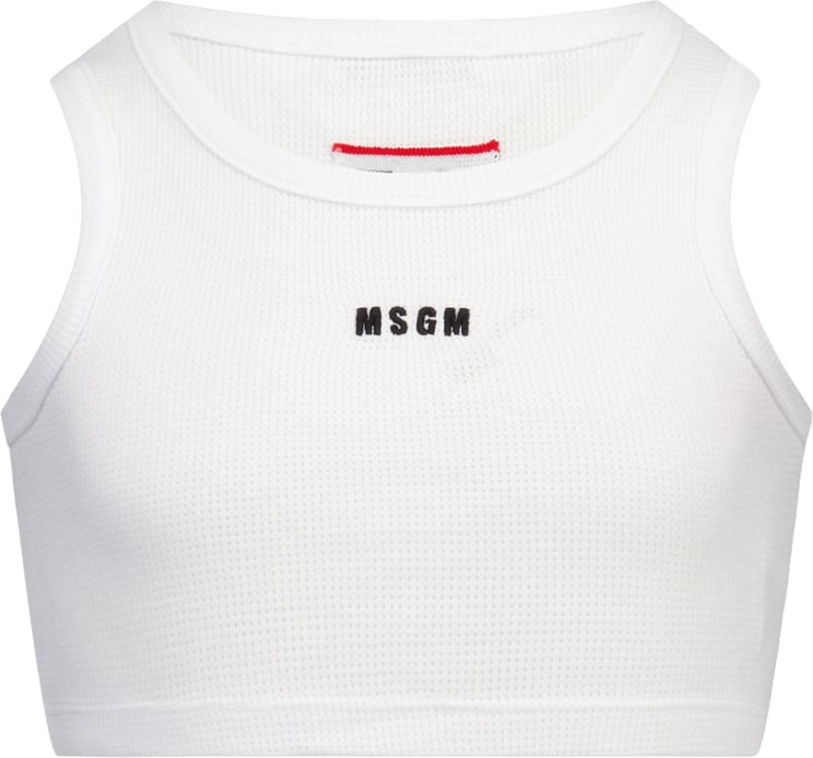 MSGM MSGM Kinder Meisjes T-Shirt In Wit