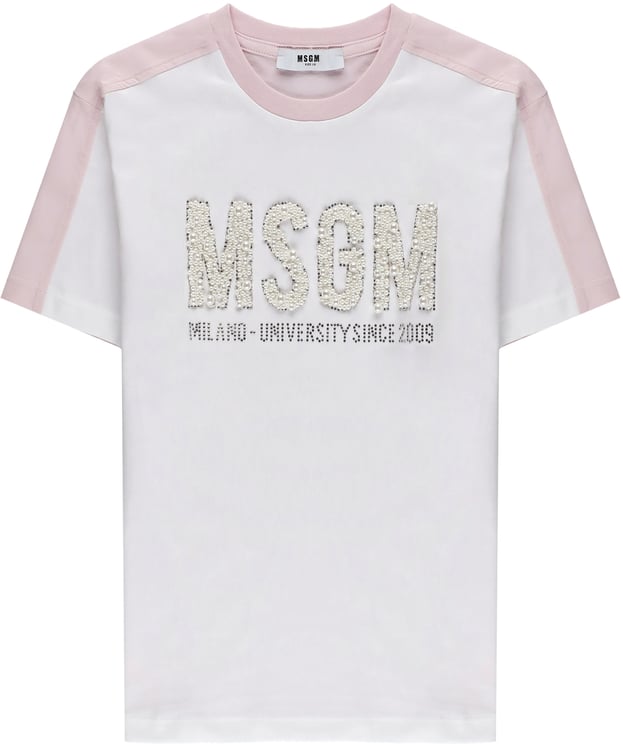 MSGM T-Shirts And Polos Pink