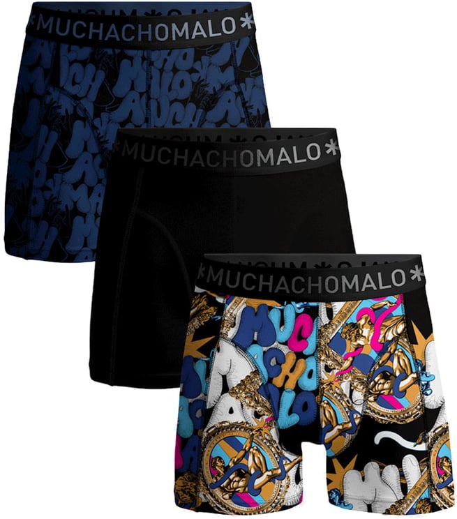 Muchachomalo MUCHACHOMALO 3-Pack Boxer Shorts Adam