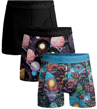 Muchachomalo MUCHACHOMALO 3-Pack Innerouterspace