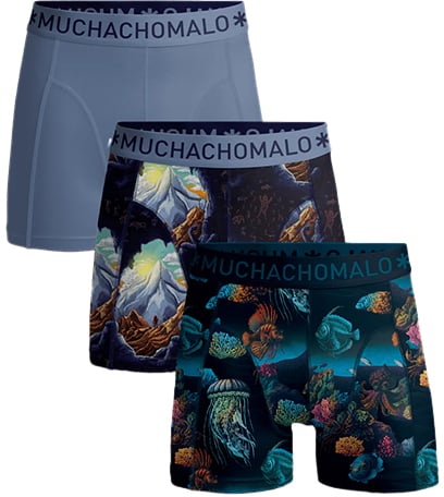 Muchachomalo MUCHACHOMALO 3-Pack Deepseamountaintop