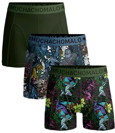 Muchachomalo MUCHACHOMALO 3-Pack Boxer Shorts Earthelements