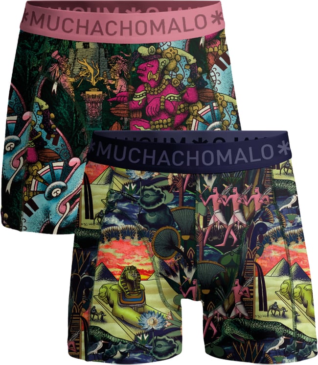 Muchachomalo Boxershorts 2-Pack Multicolor
