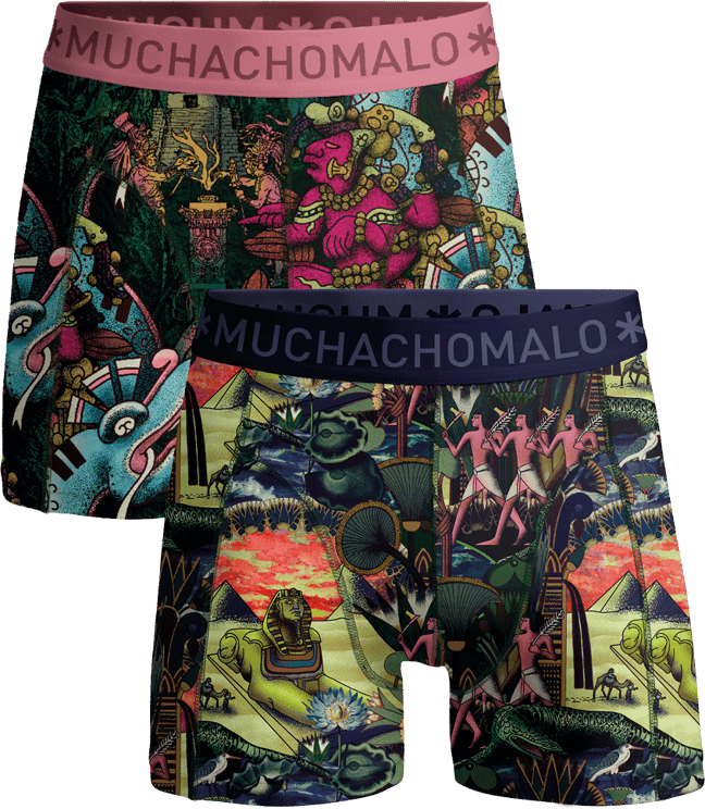 Muchachomalo Boxershorts 2-Pack Multicolor