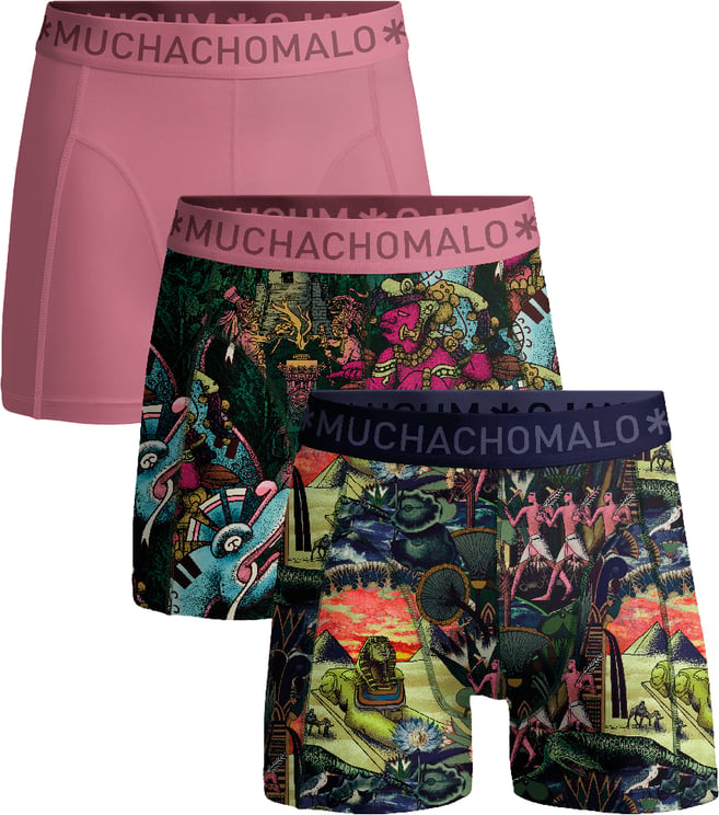 Muchachomalo Boxershorts 3-Pack Multicolor