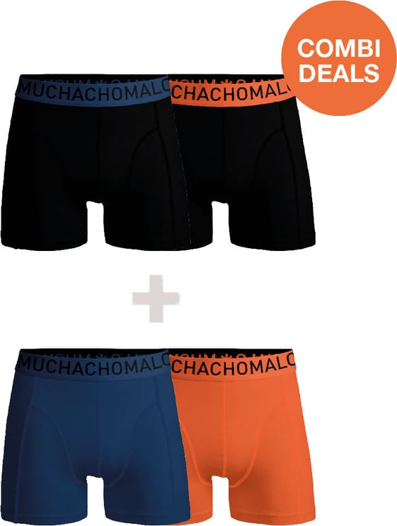 Muchachomalo Boxershorts 4-Pack Multicolor
