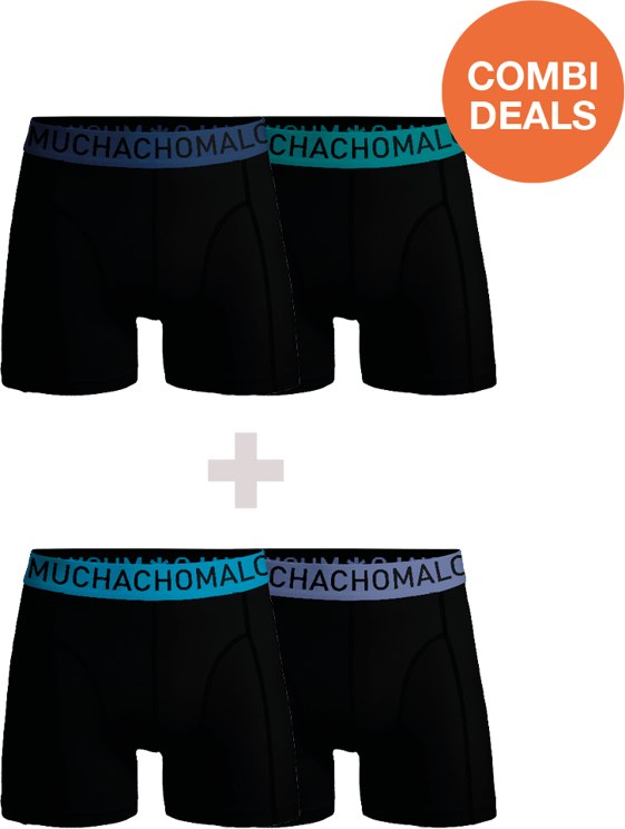 Muchachomalo Boxershorts 4-Pack Multicolor