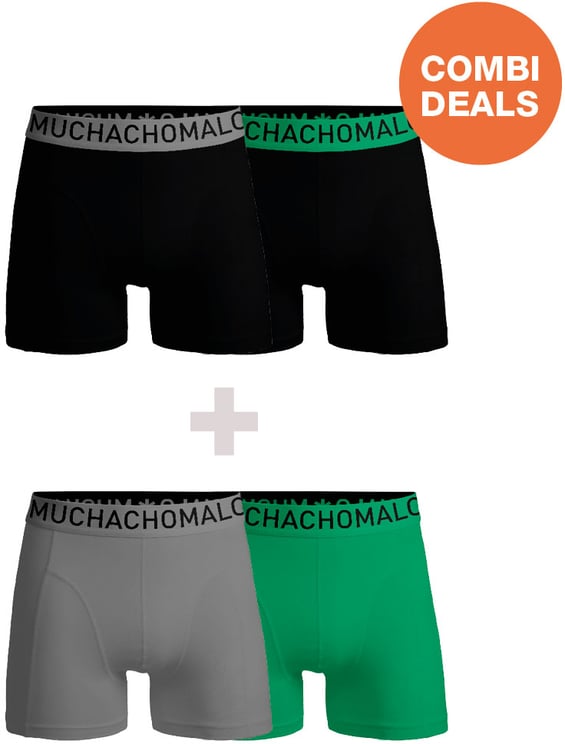 Muchachomalo Boxershorts 4-Pack Multicolor