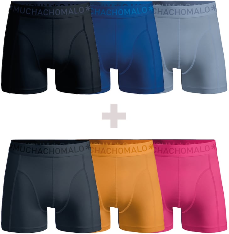 Muchachomalo Boxershorts 6-Pack Multicolor