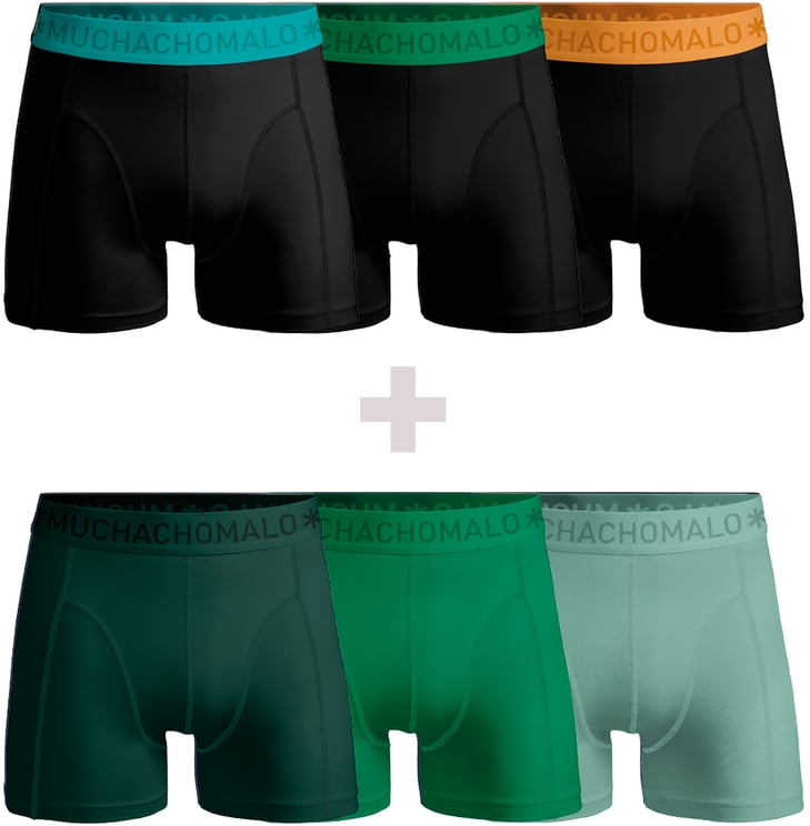 Muchachomalo Boxershorts 6-Pack Multicolor