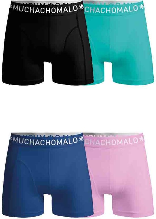 Muchachomalo Boxershorts 4-Pack Multicolor