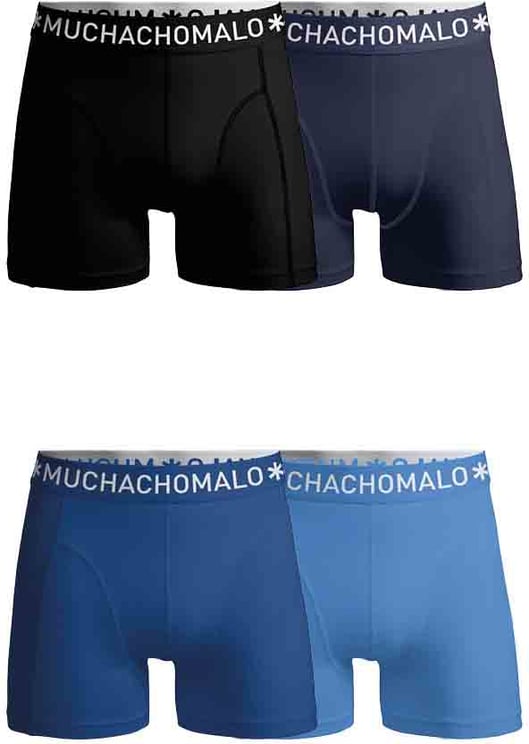 Muchachomalo Boxershorts 4-Pack Multicolor
