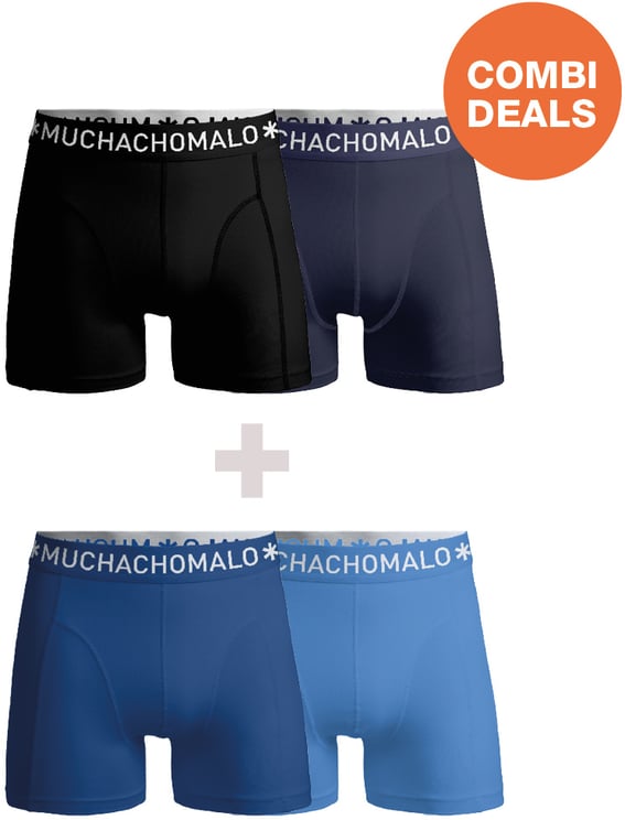 Muchachomalo Boxershorts 4-Pack Multicolor
