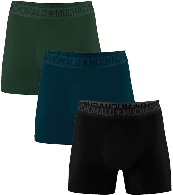 Muchachomalo Boxershorts 3-Pack Multicolor